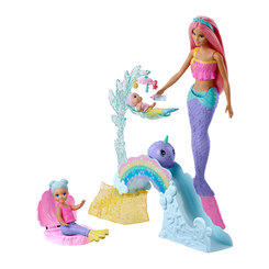 Ляльки - Набір Barbie Дрімтопія Дитяча кімната русалочок (FXT25)