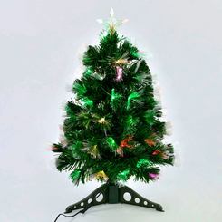 Аксессуары для праздников - Искусственная ёлка светящаяся Rush С 29330 (10) 60 см (LI60012)
