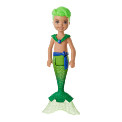 Куклы - Кукла Barbie Dreamtopia Русалочка Челси с зелеными волосами (GJJ85/GJJ91)