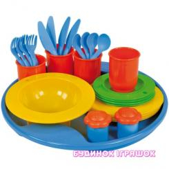 Дитячі кухні та побутова техніка - Набір посуду LENA (65136)