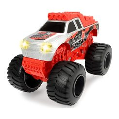 Автомодели - Машинка Dickie Toys Монстр трак красная 15 см (3752010-2)