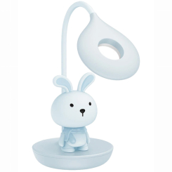 Меблі для геймерів - Настільна LED лампа Kite Bunny блакитний (K24-492-1-3) Меблі для геймерів - Настільна LED лампа Kite Bunny блакитний (K24-492-1-3)