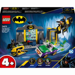 Конструктори LEGO - Конструктор LEGO DC Super Heroes Печера Бетмена з Бетменом, Бетґьорл і Джокером (76272)