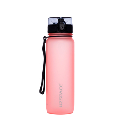 Бутылки для воды - Бутылка для воды Uzspace Frosted кораллово-розовая 800 мл (6955482379134)