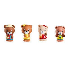 Фігурки тварин - Набір фігурок Klorofil Сім'я ведмедів (700300F) Фігурки тварин - Набір фігурок Klorofil Сім'я ведмедів (700300F)