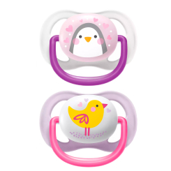 Товары по уходу - Пустышка Avent Ultra Air Animal ортодонтическая 2 шт (SCF080/06) Товары по уходу - Пустышка Avent Ultra Air Animal ортодонтическая 2 шт (SCF080/06)