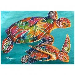 Товары для рисования - Картина по номерам Черепахи Идейка (КН2455)