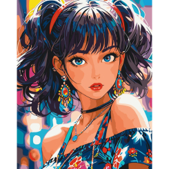 Товары для рисования - Картина по номерам Art Craft Девушка с голубыми глазами 40 х 50 см (16117-AC) Товары для рисования - Картина по номерам Art Craft Девушка с голубыми глазами 40 х 50 см (16117-AC)