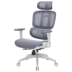 Меблі для геймерів - Крісло OfficePro Skyline White/Dark Gray (OC680-W-DG-DG)