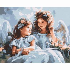 Товари для малювання - Картина за номерами Brushme Ангели (BS53773)