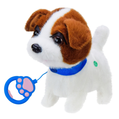 М'які тварини - М'яка іграшка Shantou Jinxing Собачка на повідку (PL82306)