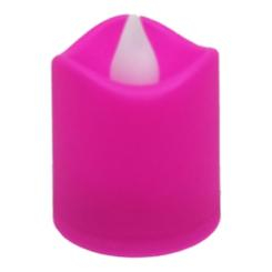 Нічники, проектори - Декоративна свічка Bambi CX-21 LED 5 см Рожевий (63662s76618)