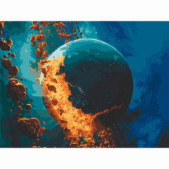 Товары для рисования - Картина по номерам Art Craft Взрыв Фаэтона 40 х 50 см (10552-AC)