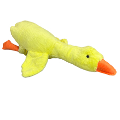 Мягкие животные - Мягкая игрушка MeriToys Гусь-обнимусь желтый 90 см (2050000318887)