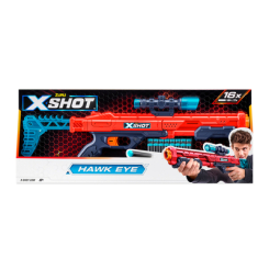 Помповое оружие - Бластер X-Shot Red Excel Hawk Eye (36435R)