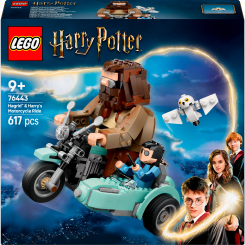 Конструктори LEGO - Конструктор LEGO Harry Potter Поїздка Геґріда й Гаррі на мотоциклі (76443)