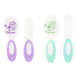 Товари для догляду - ​Набір гребінець та щітка Baby Team в асортименті (7106)