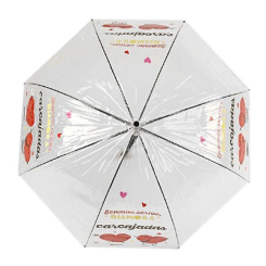 Зонты и дождевики - Зонт-трость MiC прозрачный d=83 см (C49800) (204816)
