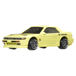 Автомоделі - Автомодель Hot Wheels Fast and Furious Nissan Silvia S13 жовта (HNR88/JKX09)