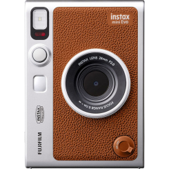 Фотоапарати - ​Фотокамера миттєвого друку Fujifilm Instax Mini Evo Brown (16812508)