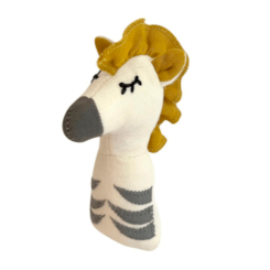 Погремушки, прорезыватели - Погремушка Kikadu Друзья из саванны Зебра (4260711126932)