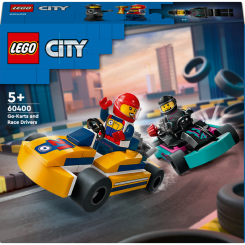 Конструктори LEGO - Конструктор LEGO City Картинг і гонщики (60400)