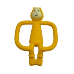 Брязкальця, прорізувачі - Прорізувач Lindo Чоловічок жовтий (4890211000267) (4890211000250)