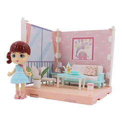 Куклы - Игровой набор Funky Toys Уютный уголок Кукла в гостиной (FT3101)