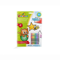 Товари для малювання - Розмальовка Crayola Mini Kids Кольори та форми (25-2727)