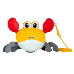 Іграшки для ванни - Іграшка для ванни Baby Team Чудо краб жовтий (8685/1)