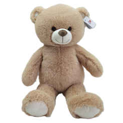 М'які тварини - ​М'яка іграшка Nicotoy Ведмежа бежеве 80 см (5810037)