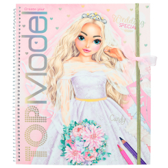 Товари для малювання - Книжка для розфарбовування Top Model Весілля (0412393) Товари для малювання - Книжка для розфарбовування Top Model Весілля (0412393)
