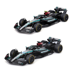 Автомодели - Автомодель Bburago Race Mercedes AMG F1 W15 Performance 2024 в ассортименте (18-38208)