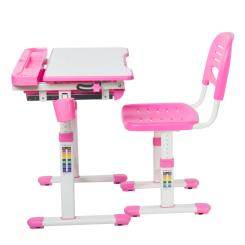 Детская мебель - Детская парта со стульчиком FunDesk Cantare 664 х 493 х 540-766 мм Pink (660008994)