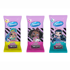 Антисептики і маски - Серветки вологі Smile Lol Surprise Tweens в асортименті 8 шт (42139125)