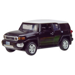 Транспорт і спецтехніка - Автомодель Автопром Toyota FJ Cruiser чорна 1:43 (4305/4305-3)