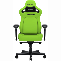 Меблі для геймерів - Крісло ігрове Anda Seat Kaiser 4 Size XL PVC Cyber green (AD12YDDC-XLL-20-C-PV/C-01)
