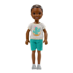 Куклы - Кукла Barbie Club Chelsea Мальчик в футболке с кактусом (DWJ33/FHK94)