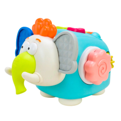 Развивающие игрушки - Бизикуб Сонячний зайчик Тактильный слоненок (PL-724-103) Развивающие игрушки - Бизикуб Сонячний зайчик Тактильный слоненок (PL-724-103)