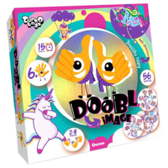 Настольные игры - Настольная развлекательная игра "Doobl Image" Danko Toys DBI-01 большая укр Unicorn (22715s33557)
