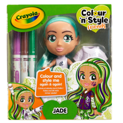 Товари для малювання - Набір для творчості Crayola Colour n Style Джейд (918937.005)