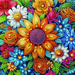 Мозаїка - Алмазна мозаїка Brushme Квіти (BH030)