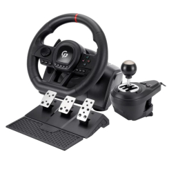 Ігрові керма та контролери - Ігрове кермо GamePro PC/XBOX 360/XBOX ONE/SWITCH/PS3/PS4 (RW038PM)