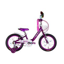 Велосипеды - Велосипед 16" Formula CHERRY 2022 фиолетовый с белым (1786130083)