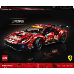 Конструкторы LEGO - Конструктор LEGO Technic Ferrari 488 GTE «AF Corse #51» (42125)