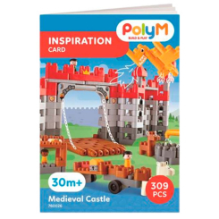 Конструктори з унікальними деталями - Конструктор PolyM Середньовічний замок (760026)