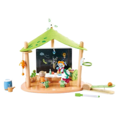 Фігурки тварин - Ігровий набір Hape Школа Зеленої планети (E3428)