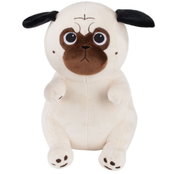 М'які тварини - М'яка іграшка Inkatoys Мопс Мотеко 30 см (MOPS01_SU)
