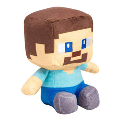Персонажи мультфильмов - Мягкая игрушка J!NX Minecraft Mini crafter Стив 11 см (JINX-8987)