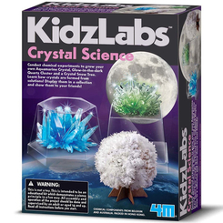 Наукові ігри, фокуси та досліди - Набір 4M KidzLabs Наука про кристали (00-03917/EU)